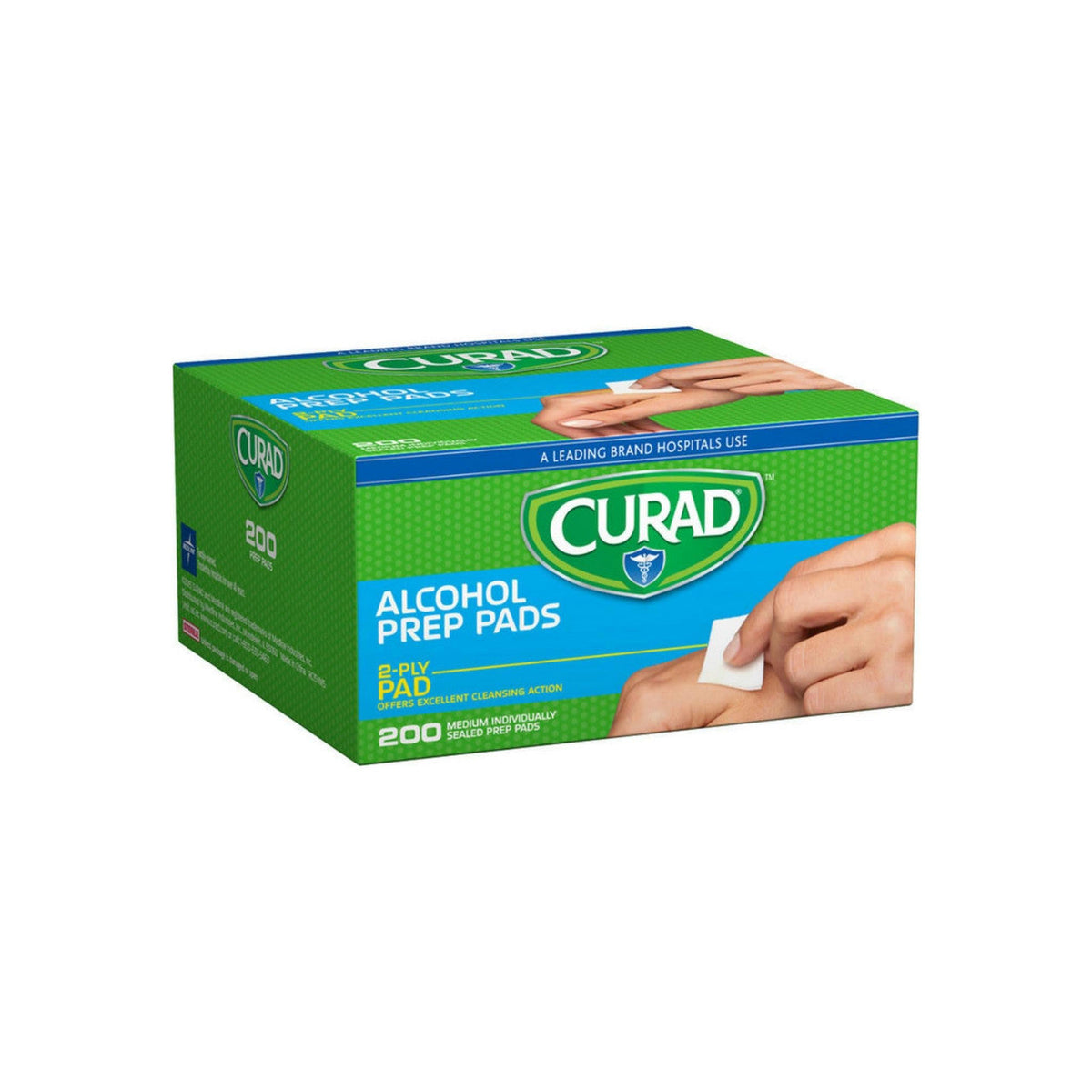 Curad Sterile Alcohol Prep Pads — 200 Count