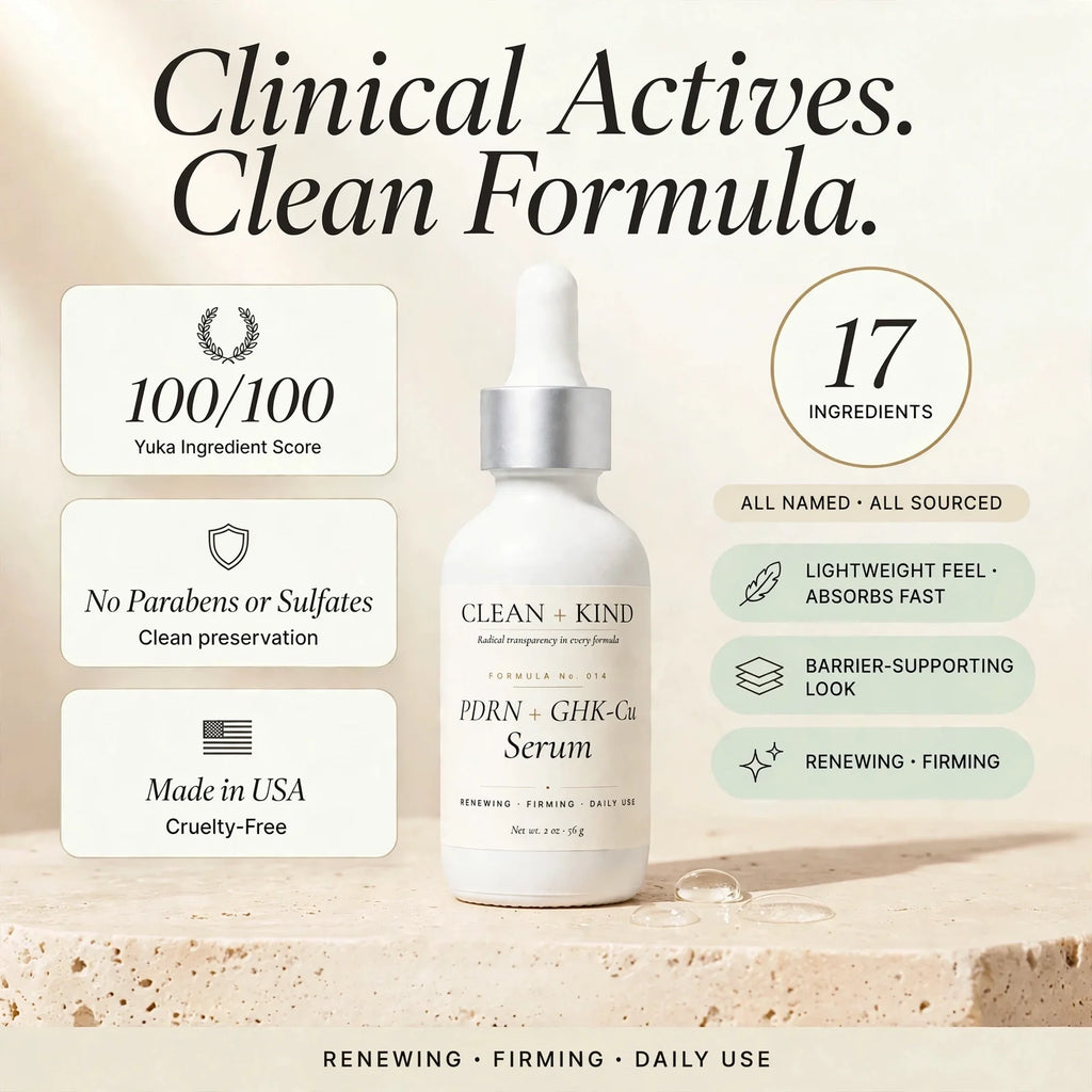 GHK-Cu + PDRN Copper Peptide Serum — 2 oz